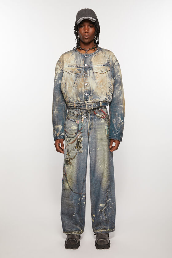 (image for) Sensitive Cropped denim jacket